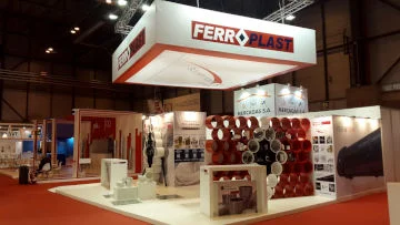 Diseño de stand Ferroplast 2017