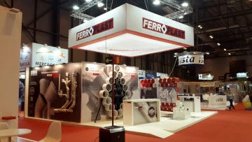 Diseño de stand Ferroplast 2017