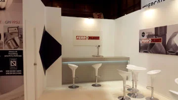 Diseño de stand Ferroplast 2017