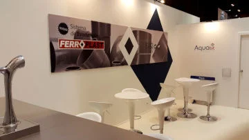 Diseño de stand Ferroplast 2017