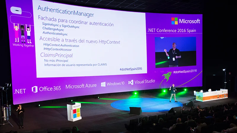 Evento .NET Conference - Microsoft 2016