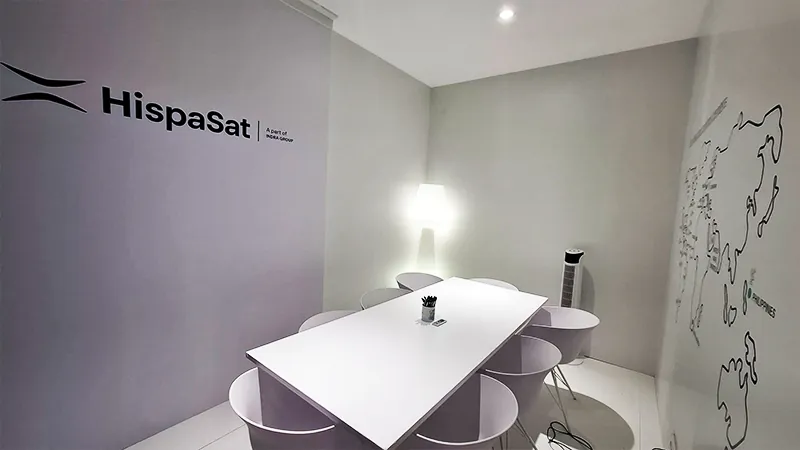 Diseño de stand Hispasat